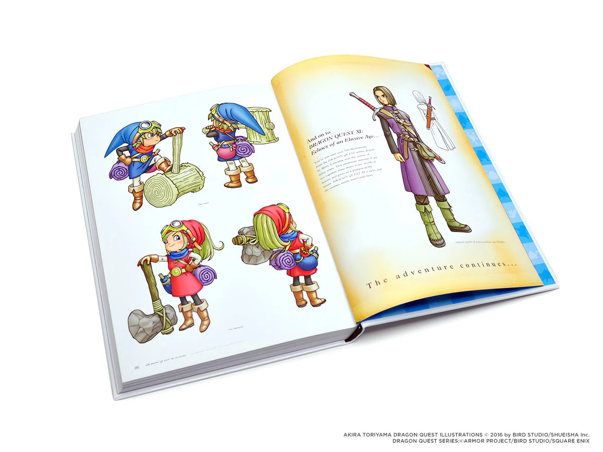 Dragon Quest Illustrations: 30th Anniversary Edition - Hardcover by Akira Toriyama art book available at ChimpLoot.com