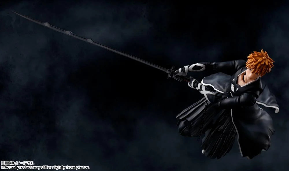 Bleach: Thousand-Year Blood War Ichigo Kurosaki (Bankai Tensa Zangetsu) S.H.Figuarts action figure available at ChimpLoot.com