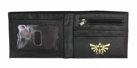 The Legend of zelda triforce Royal crest bi-fold wallet available at chimploot.com