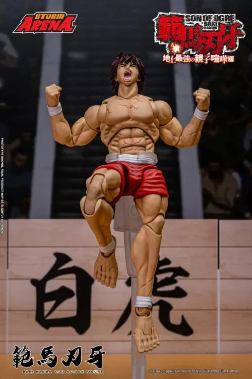 Baki Hanma: Son of Ogre Storm Arena Baki Hanma 1/12 Scale Action Figure BY STORM COLLECTIBLES