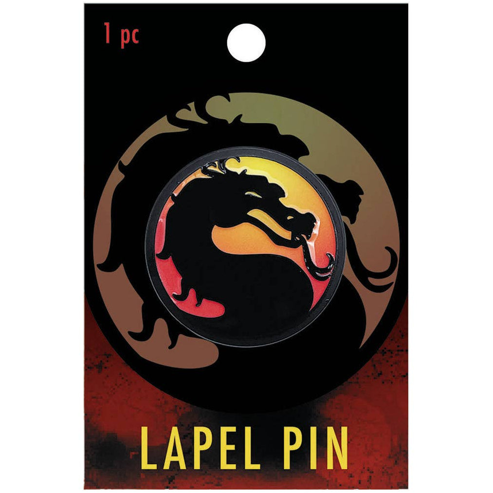Mortal Kombat Logo Enamel Pin
