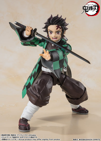 Demon Slayer: Kimetsu no Yaiba Tanjiro Kamado S.H.Figuarts available at ChimpLoot.com