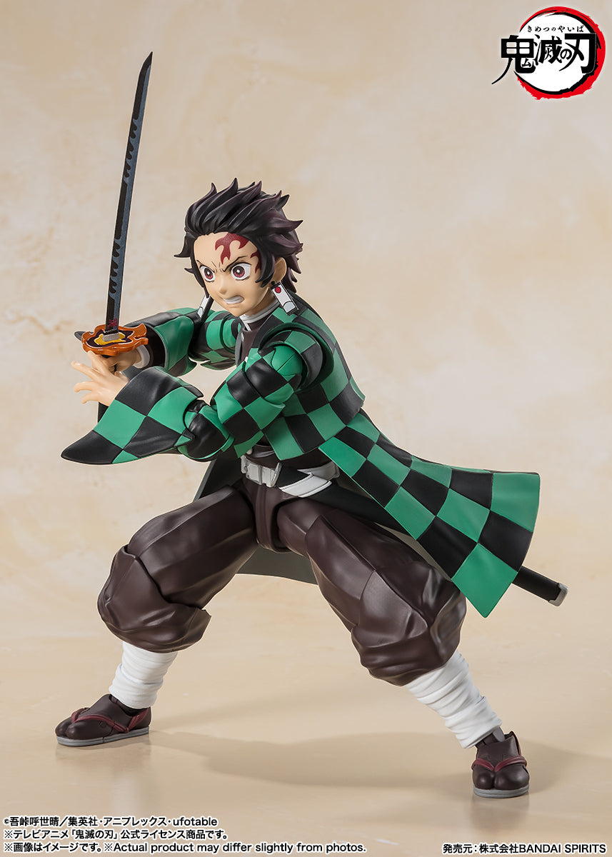 Demon Slayer: Kimetsu no Yaiba Tanjiro Kamado S.H.Figuarts available at ChimpLoot.com