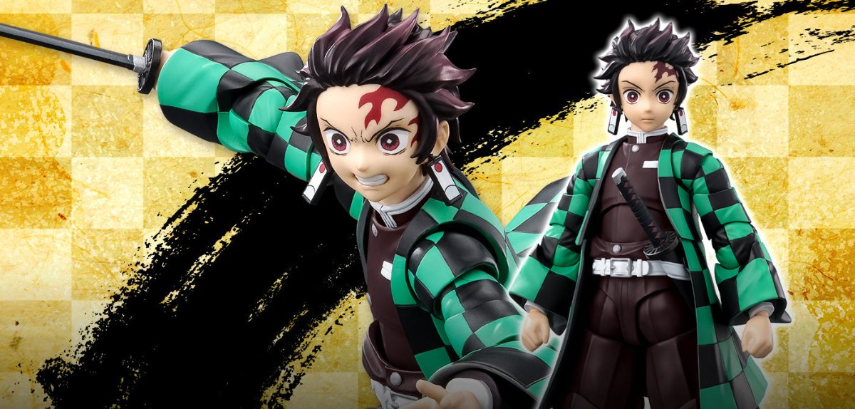 Demon Slayer: Kimetsu no Yaiba Tanjiro Kamado S.H.Figuarts available at ChimpLoot.com