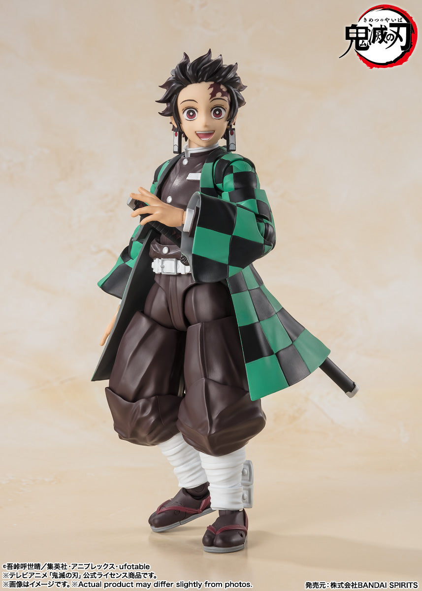 Demon Slayer: Kimetsu no Yaiba Tanjiro Kamado S.H.Figuarts available at ChimpLoot.com