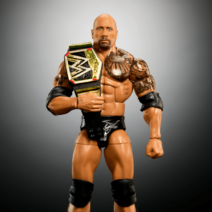 WWE WrestleMania Elite Collection The Rock Action Figure