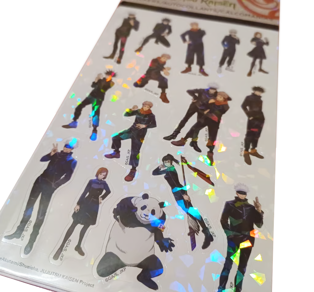 Jujutsu Kaisen Characters 4 Sticker Sheets