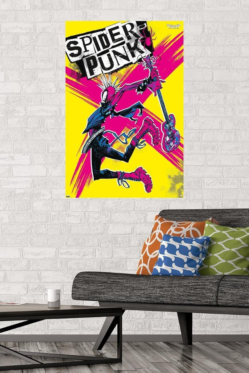 Marvel Spider-Man: Across The Spider-Verse - Spider-Punk (22"x34") available at Chimploot.com