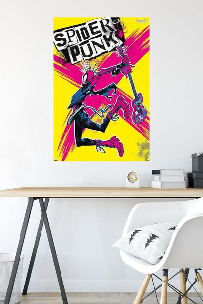 Marvel Spider-Man: Across The Spider-Verse - Spider-Punk (22"x34") available at Chimploot.com