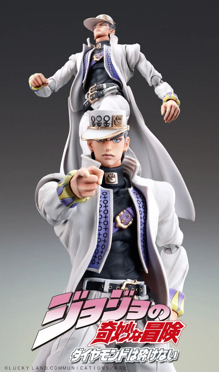 JoJo's Bizarre Adventure: Part 4 Diamond is Unbreakable - Jotaro Kujo Super Action Statue available at chimploot.com