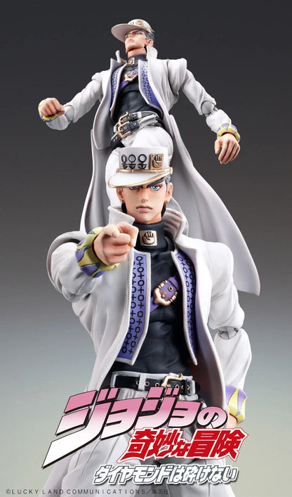 JoJo's Bizarre Adventure: Part 4 Diamond is Unbreakable - Jotaro Kujo Super Action Statue available at chimploot.com
