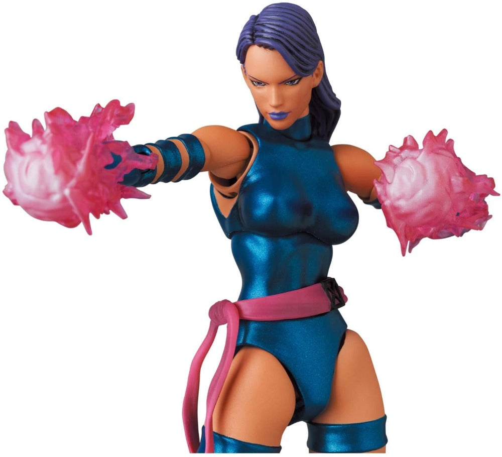 Medicom's MAFEX No.141 Psylocke X-Men Comic Version action figure With Energy Accessories