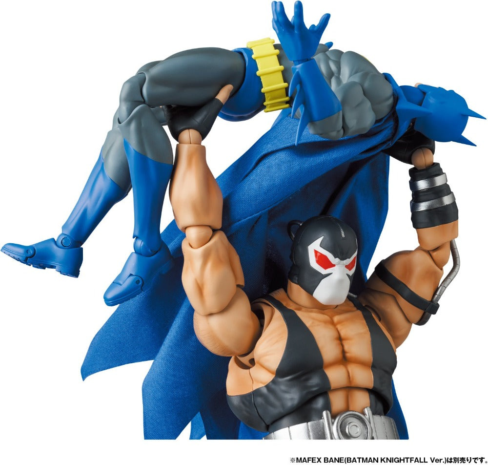 Medicom MAFEX No.215 Batman Knight Crusader Knightfall Version collectible action figure with Bane action figure