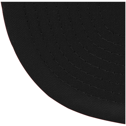 Close-up of a black textured circular mat