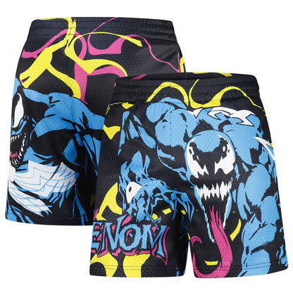 Marvel Venom Big Print Mesh Active Shorts