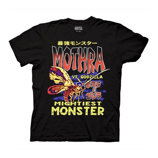 Godzilla Classic Mothra Vs Godzilla Mightiest Monster T-Shirt available for sale at chimploot.com