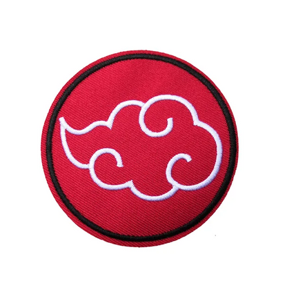 Naruto: Akatsuki Cloud Iron-On Patch