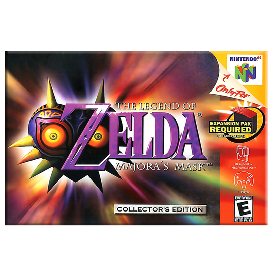 Zelda Majoras Mask Box Art Magnet