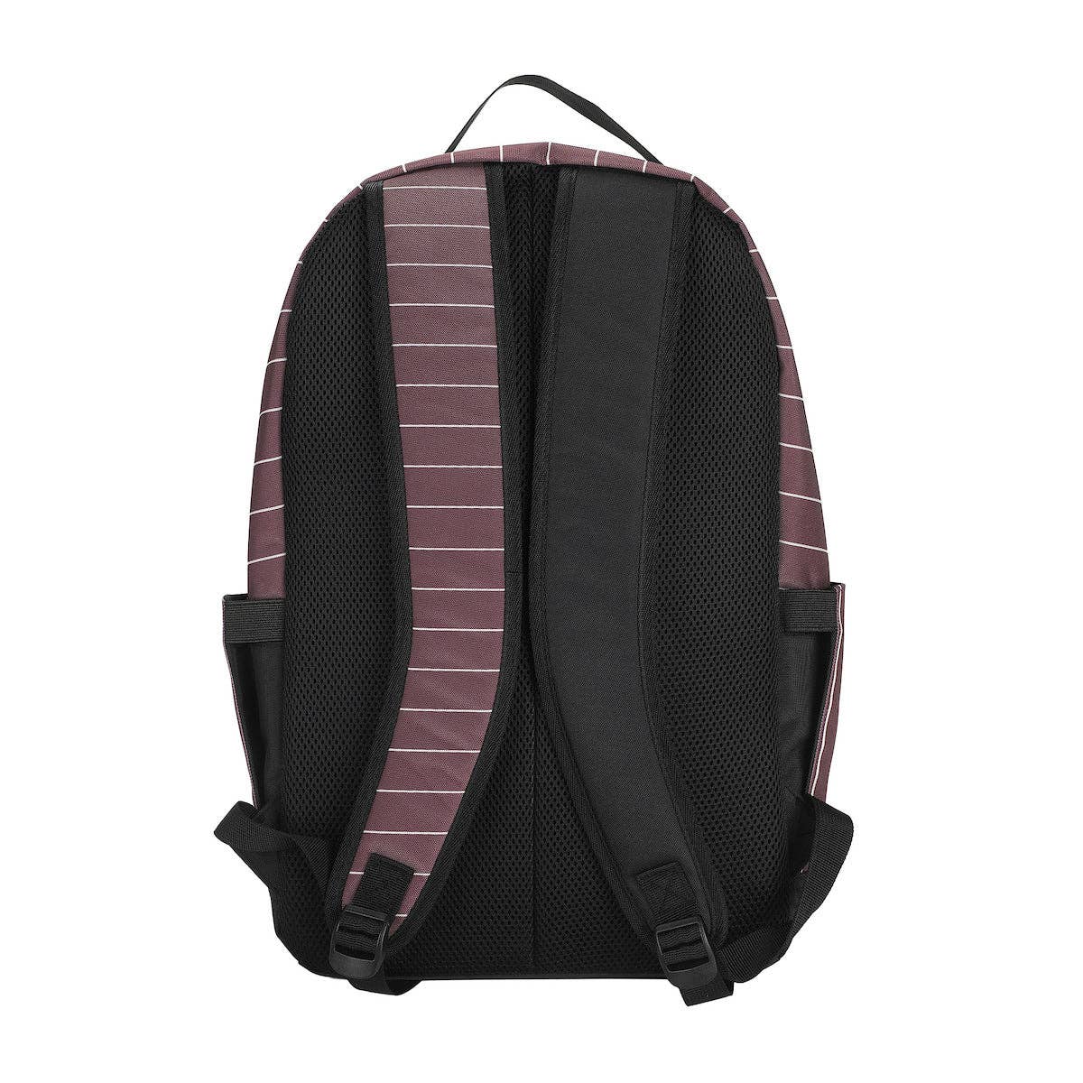 Backpack with One Piece Luffy anime character and skull design on a white background