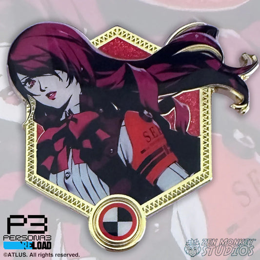 Golden Series 2: Persona 3 Reload Mitsuru Kirijo Pin by zen monkey studios available at chimploot.com