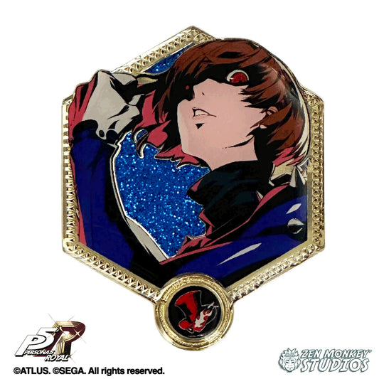Golden Series 2: Persona 5 Royal Queen Pin by zen monkey sudios available at chimploot.com