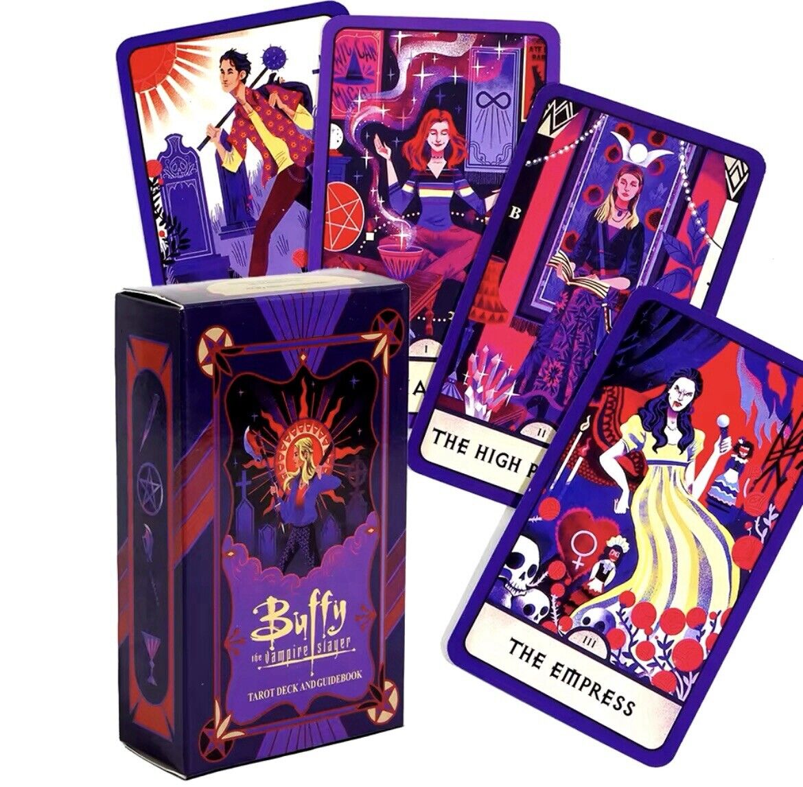 Buffy the Vampire Slayer Tarot Deck and Guidebook available for sale at chimploot.com