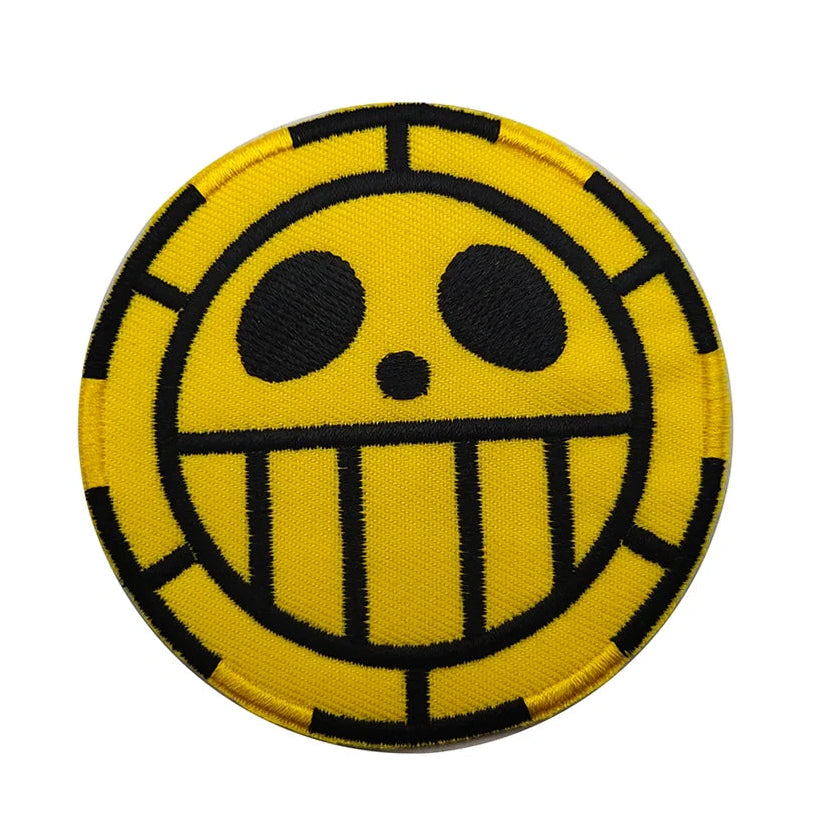 One Piece 'Trafalgar D. Water Law' Logo Hook & Loop Patch