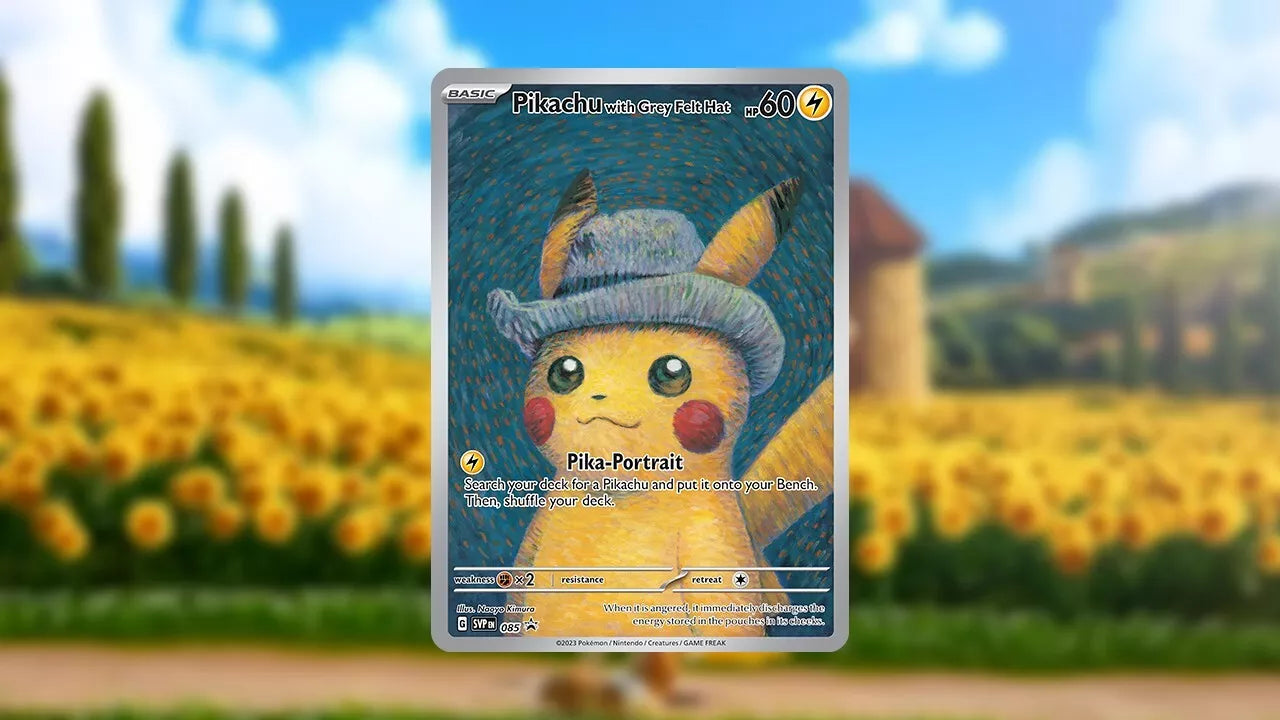 Pokémon: Pokémon: Pikachu with Grey Felt Hat - SVP 085 (Promo)