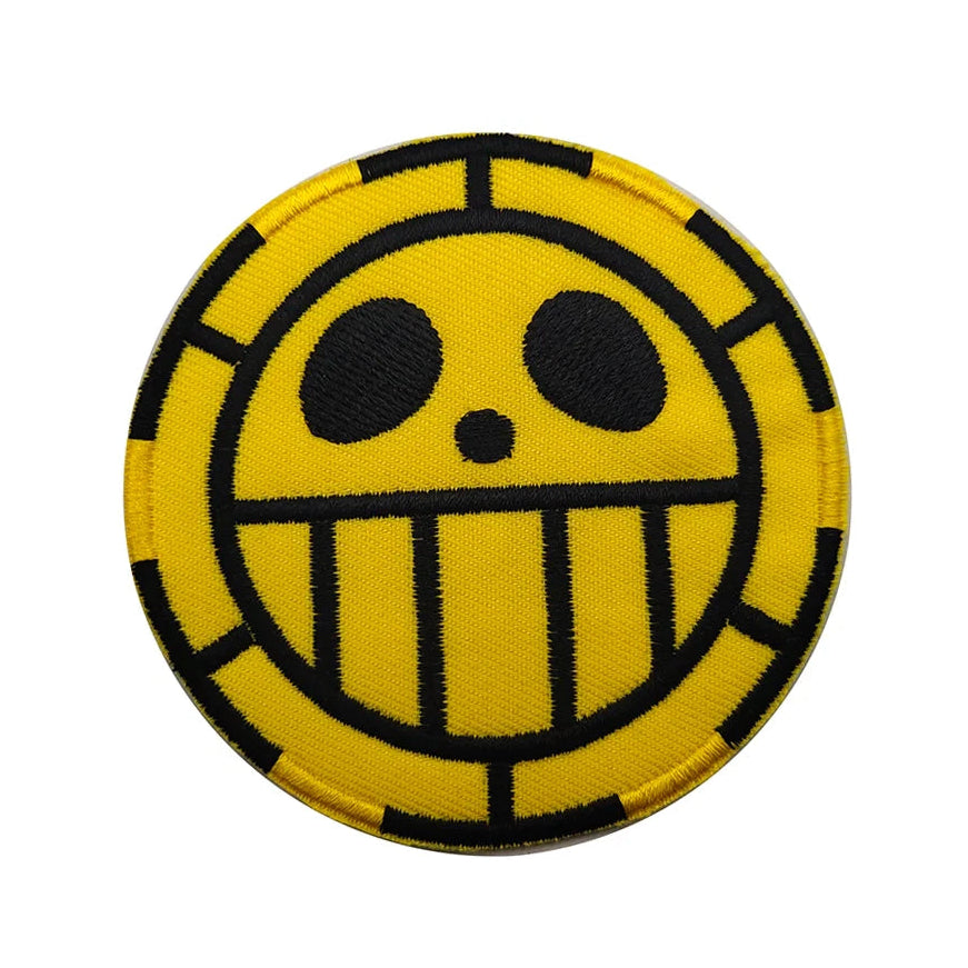 One Piece 'Trafalgar D. Water Law' Logo Hook & Loop Patch
