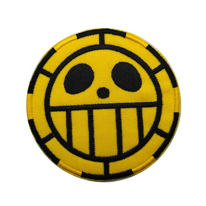 One Piece 'Trafalgar D. Water Law' Logo Hook & Loop Patch