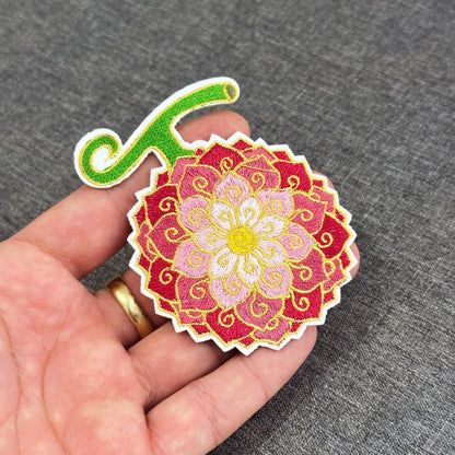 one piece anime Hana Hana Fruit Iron-on Patch available at chimploot.com
