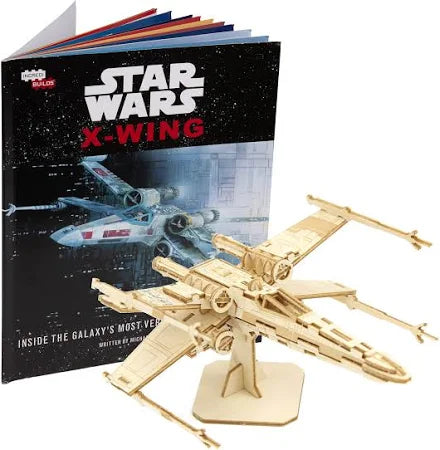 Incredibuilds Star Wars X-Wing 3D Wood Model kit available for sale at chimploot.com may the 4th sale
