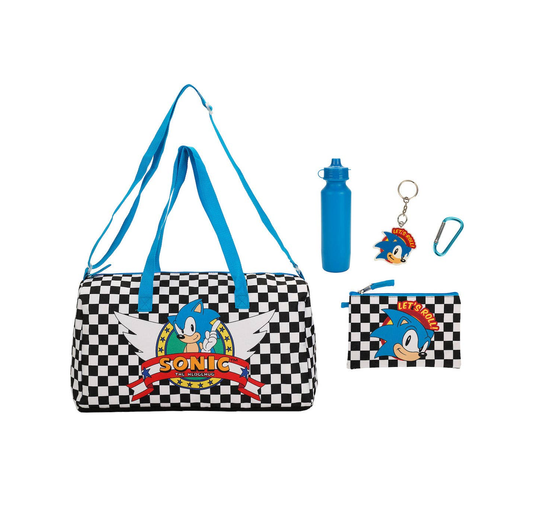 Sonic the Hedgehog Classic 5-Pc Duffle Bag