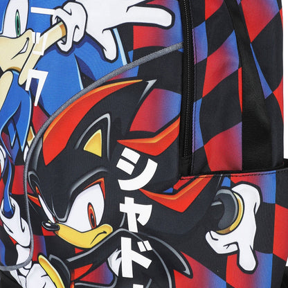 Sonic the Hedgehog Sonic & Shadow Large Graphic Backpack