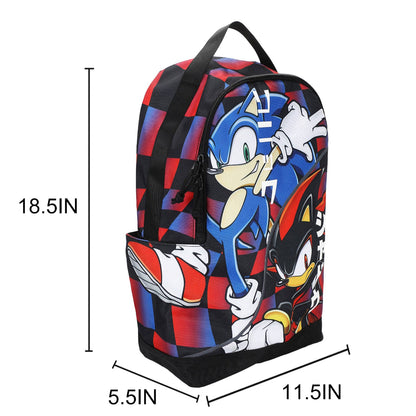Sonic the Hedgehog Sonic & Shadow Large Graphic Backpack