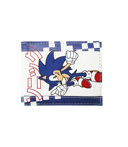 Sega Sonic the Hedgehog Bi-fold Wallet available at chimploot.com 