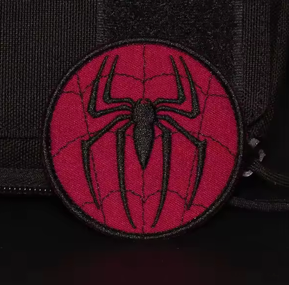 Marvel Spider-Man Logo Hook & Loop Patch available at chimploot.com