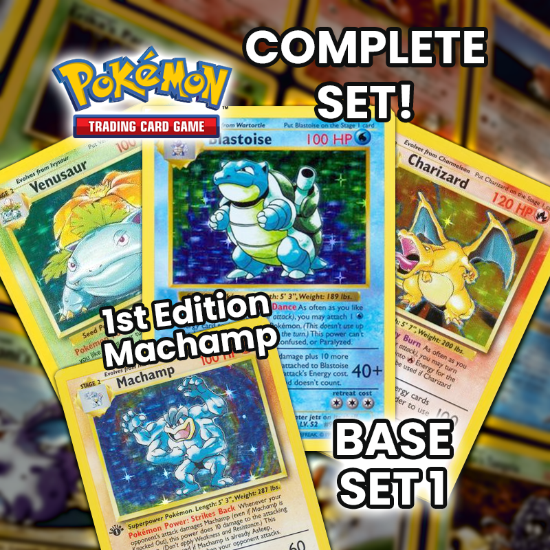 Pokémon pkm tcg collectible trading card game Base Set Complete Master Set (102/102) available at ChimpLoot.com