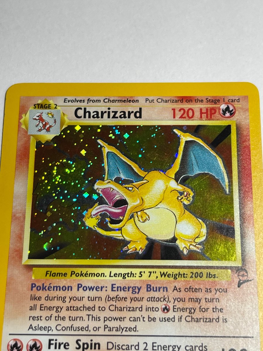 Pokémon: Charizard - Base Set 2 04/130 (Rare Fire Swirl Holo