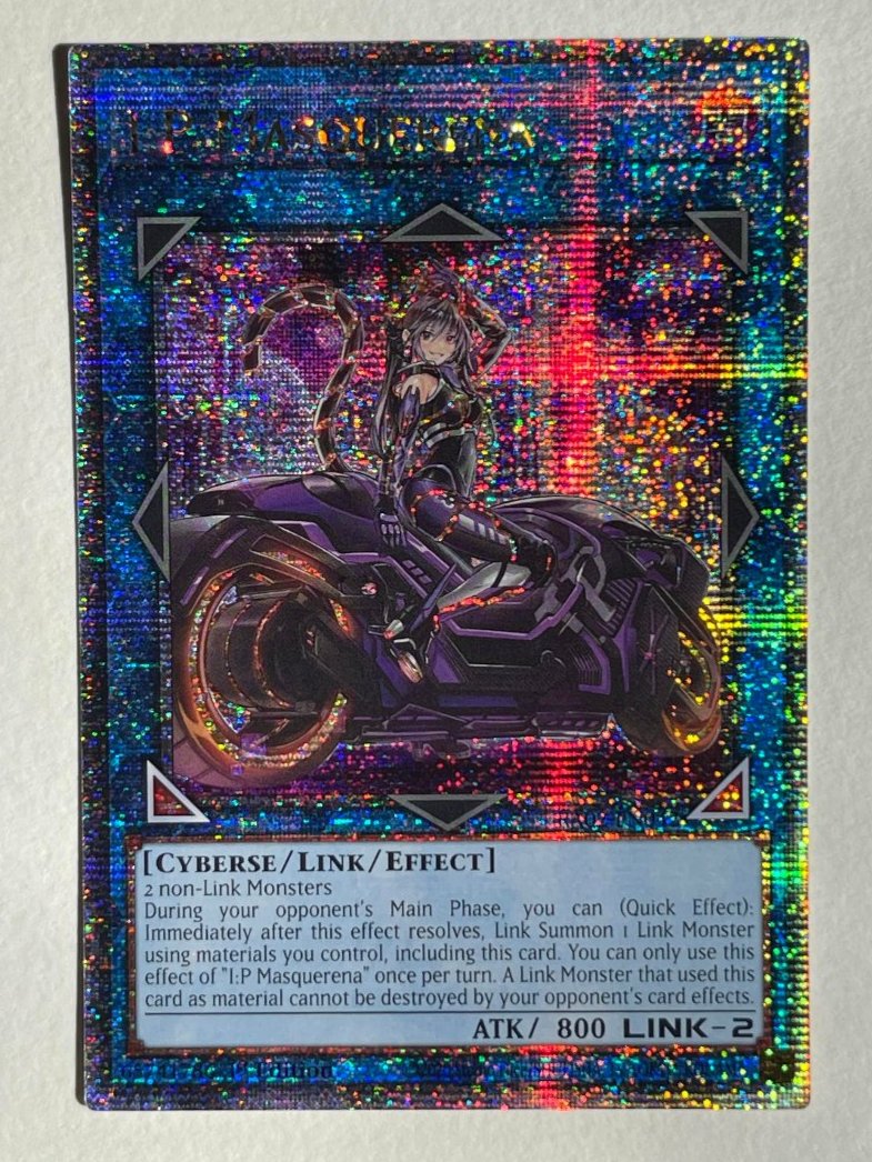 Yu-Gi-Oh! - I:P Masquerena (Alternate Art) (Quarter Century Secret Rare) - 25th Anniversary Rarity Collection II available at chimploot.com