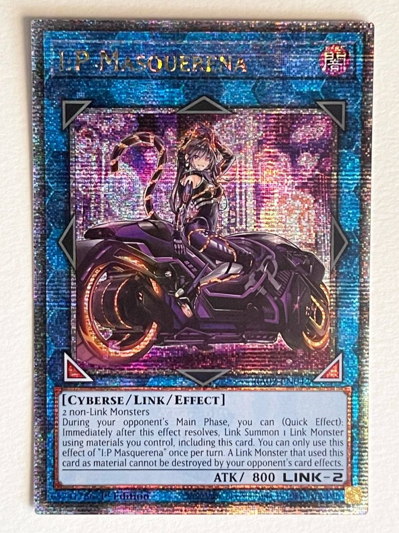 Yu-Gi-Oh! - I:P Masquerena (Alternate Art) (Quarter Century Secret Rare) - 25th Anniversary Rarity Collection II available at chimploot.com