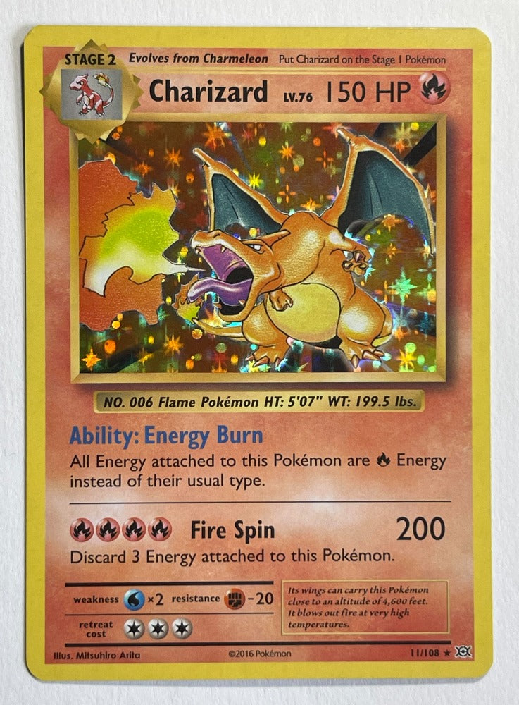 Pokémon: Charizard - XY - Evolutions 11/108 (Rare Holo)