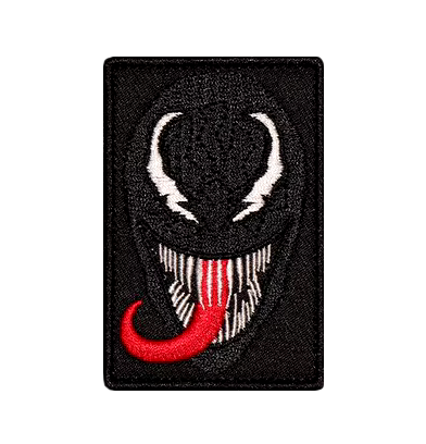 Venom Symbiote Hook & Loop Patch available at chimploot.com