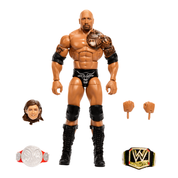 WWE WrestleMania Elite Collection The Rock Action Figure