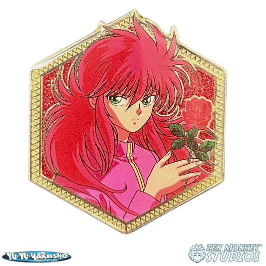 Golden Series 2 Yu Yu Hakusho Kurama Pin by zen monkey studios available at chimploot.com